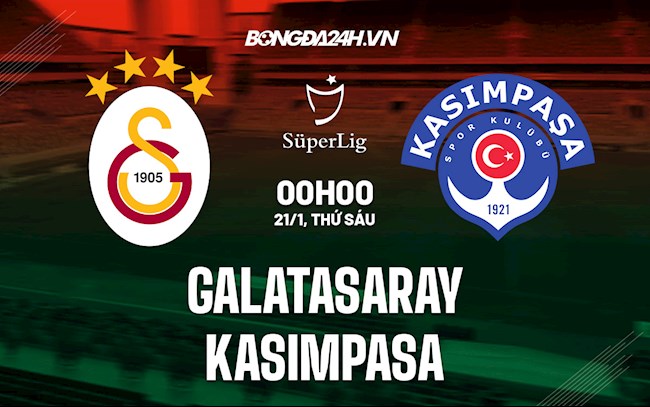 Soi kèo Galatasaray vs Kasimpasa VĐQG Thổ Nhĩ Kỳ 2021/22