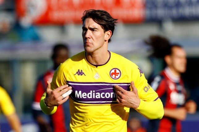 HLV Conte đánh giá cao Dusan Vlahovic