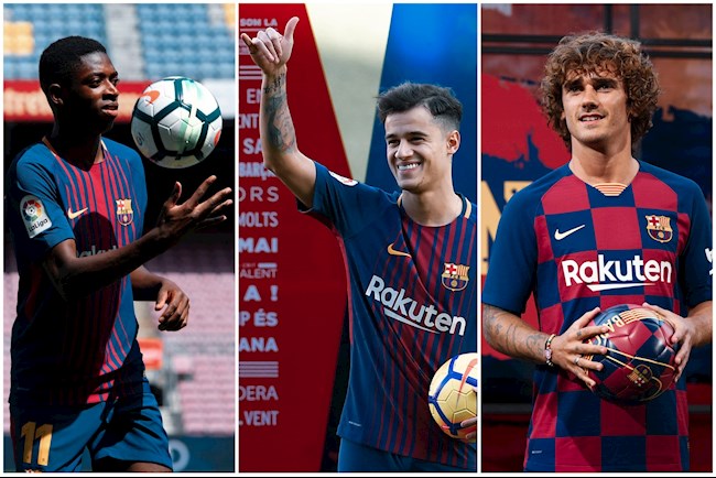 Barca lãng phí gần 400 triệu euro cho 3 cầu thủ Barca lãng phí gần 400 triệu euro cho 3 cầu thủ