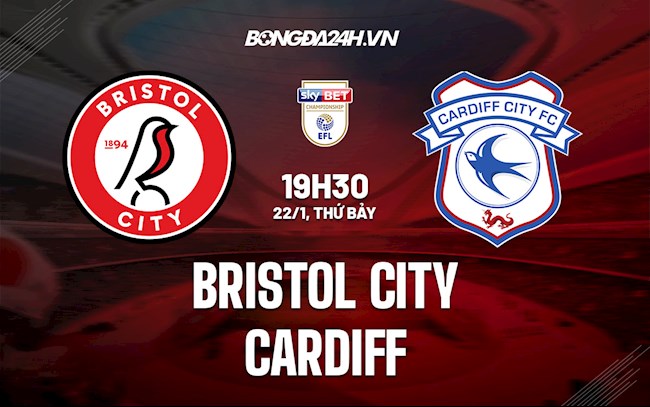 Soi kèo Bristol City vs Cardiff Hạng Nhất Anh