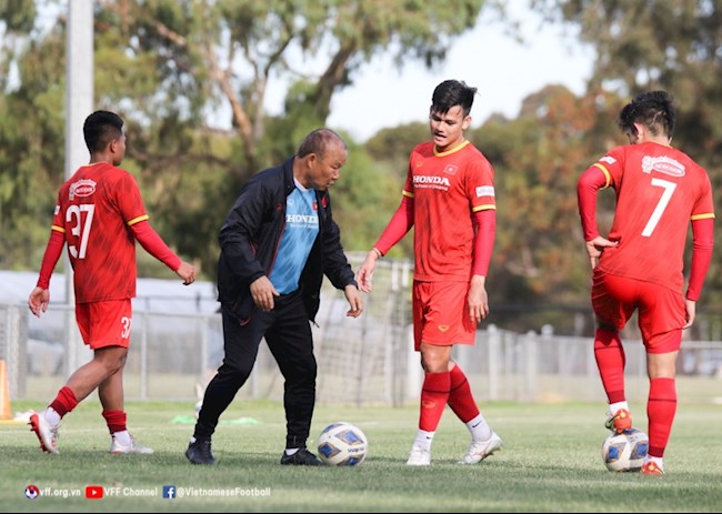 HLV Park Hang Seo tạo điều kiện để một số cầu thủ về ăn Tết sớm