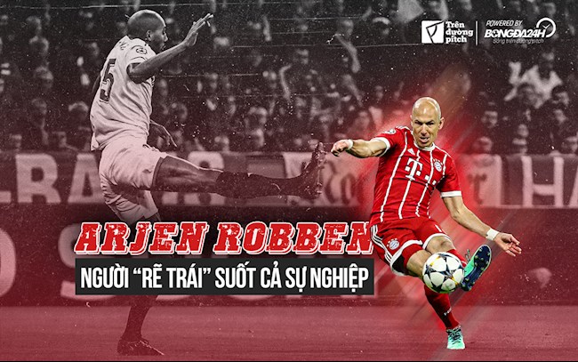 Vì sao Arjen Robben thoải mái "rẽ trái" suốt cả sự nghiệp? lazyload