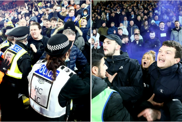 CĐV Man City tấn công cảnh sát