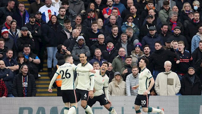 Liverpool đánh bại Crystal Palace 3-1
