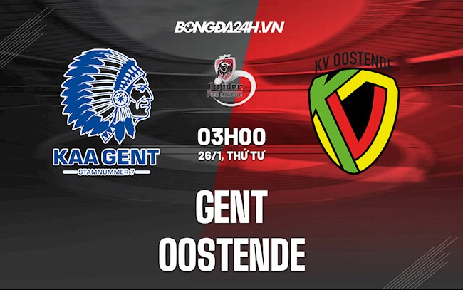 Soi kèo Gent vs Oostende VĐQG Bỉ 2021/22