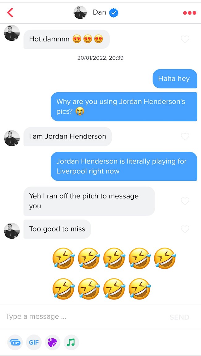 Jordan Henderson bị giả mạo Jordan Henderson bị giả mạo