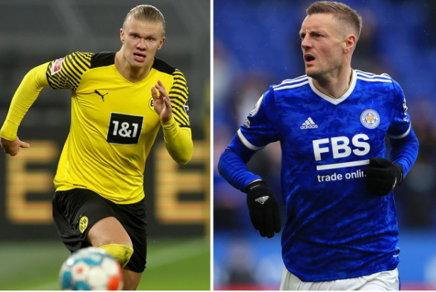 Haaland học hỏi từ Vardy Haaland học hỏi từ Vardy