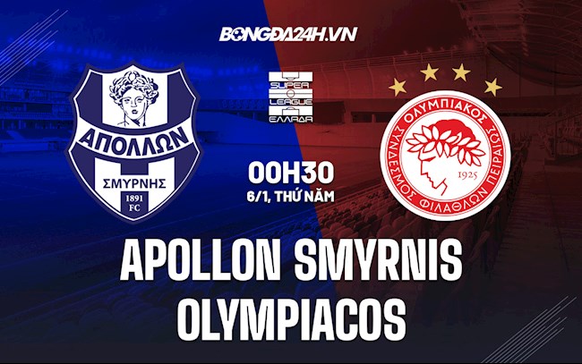 Soi kèo Apollon Smyrnis vs Olympiacos VĐQG Hy Lạp 2021/22 Soi kèo Apollon Smyrnis vs Olympiacos VĐQG Hy Lạp 2021/22