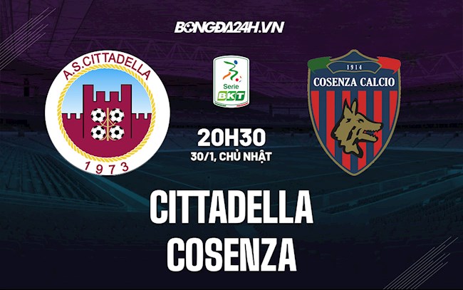 Soi kèo Cittadella vs Cosenza Hạng 2 Italia 2021/22