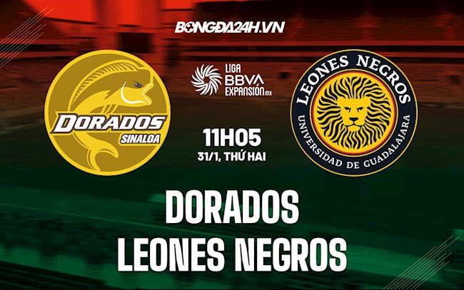 Soi kèo Dorados vs Leones Negros Hạng 2 Mexico 2021/22