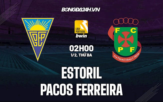 Nhận định,  Estoril vs Pacos Ferreira 2h00 ngày 1/2 (VĐQG Bồ Đào Nha 2021/22)
