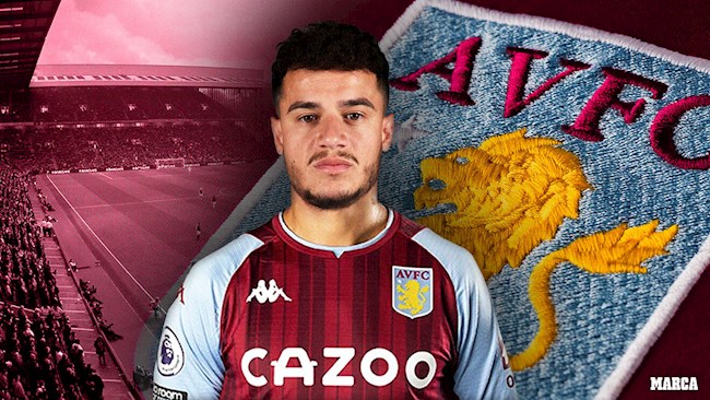 Coutinho tới Aston Villa theo dạng cho mượn
