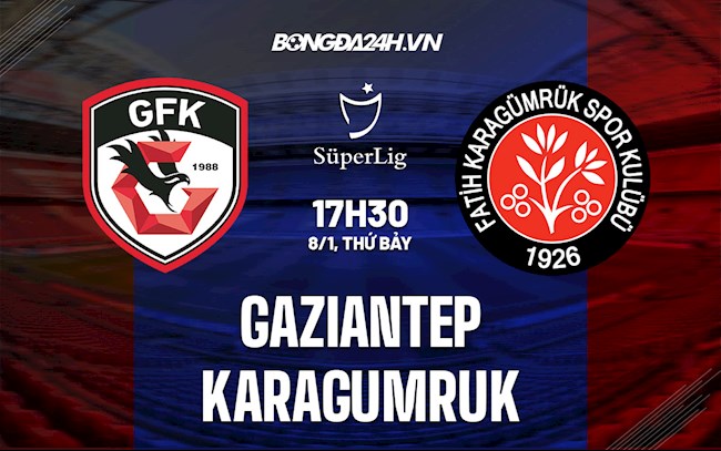 Nhận định bóng đá Gaziantep vs Karagumruk