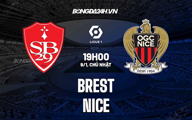 Nhận định Brest vs Nice 19h00 ngày 9/1 (VĐQG Pháp 2021/22)