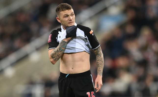 Kieran Trippier thất bại trong ngày ra mắt Newcastle