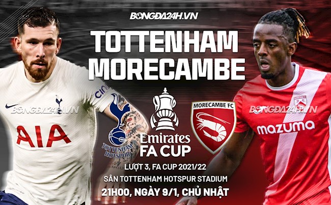Tottenham vs Morecambe Tottenham vs Morecambe