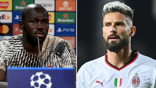 Kalidou Koulibaly đánh giá cực cao Olivier Giroud Kalidou Koulibaly danh gia cuc cao Olivier Giroud