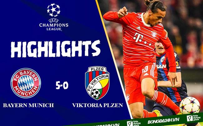 Video Bayern Munich vs Viktoria Plzen cup C1 2022/2023