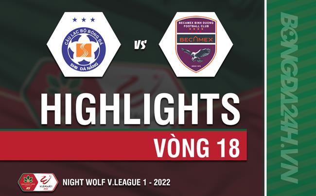Video Đà Nẵng vs Bình Dương (Vòng 18 V.League 2022): Tiến Linh rực sáng