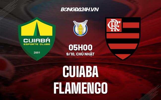 Nhận định bóng đá Cuiaba vs Flamengo 5h00 ngày 9/10 (VĐQG Brazil 2022)