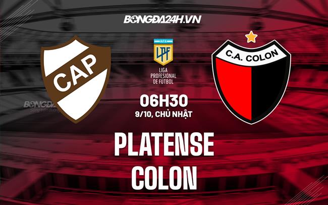 Nhận định bóng đá Platense vs Colon 6h30 ngày 9/10 (VĐQG Argentina 2022)