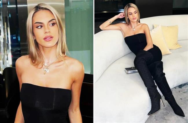 Con gái Pep Guardiola diện váy đen ôm sát trong khách sạn ở London