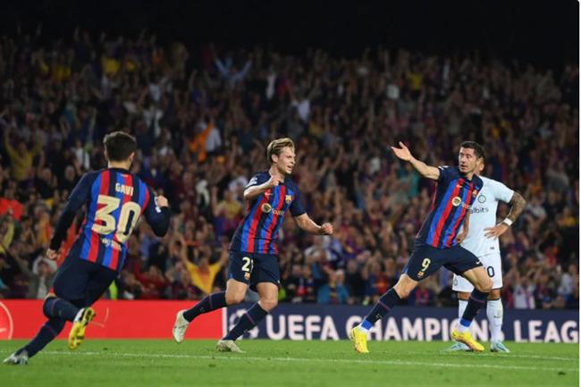 Barca hòa Inter Milan 3-3 trên sân nhà Barca hoa Inter Milan 3-3 tren san nha