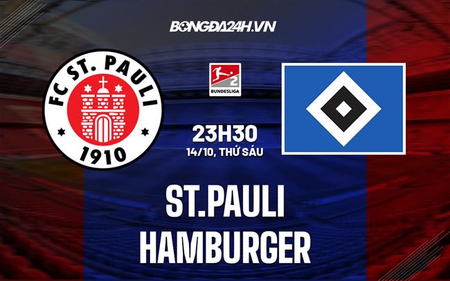 Nhận định St Pauli vs Hamburg 23h30 ngày 14/10 (Hạng 2 Đức 2022/23)