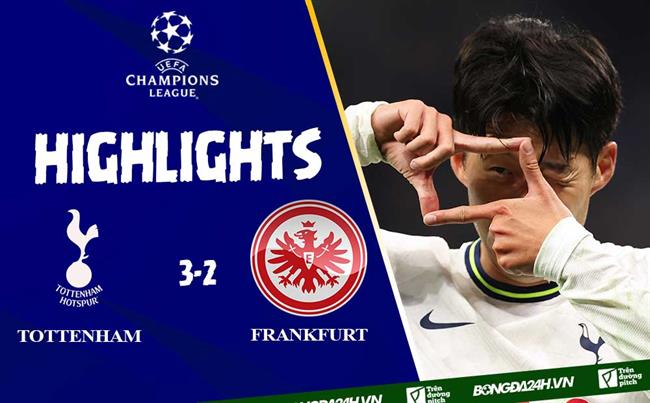 Video Tottenham vs Frankfurt cup C1 2022/2023
