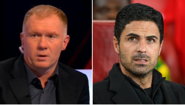 Scholes cho rang MU co the ket thuc mua giai o vi tri cao hon Arsena;