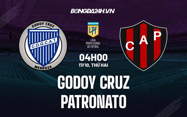 Nhận định Godoy Cruz vs Patronato 4h00 ngày 17/10 (VĐQG Argentina 2022)