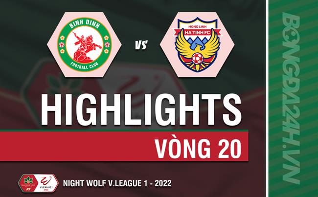 Video tổng hợp: Bình Định 2-1 Hà Tĩnh (Vòng 20 V.League 2022)