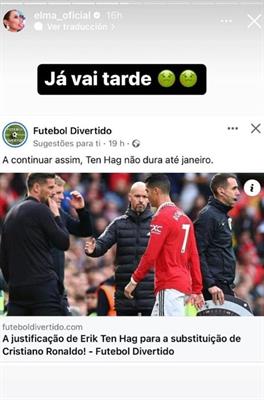 HLV Ten Hag lại bị chị gái Ronaldo chỉ trích 1