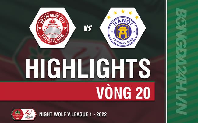 Video TPHCM vs Hà Nội (Vòng 20 V.League 2022): Cơn mưa bàn thắng!