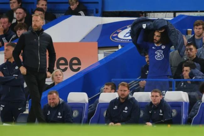 Marc Cucurella rời sân sớm trong trận hòa MU Marc Cucurella roi san som trong tran hoa MU