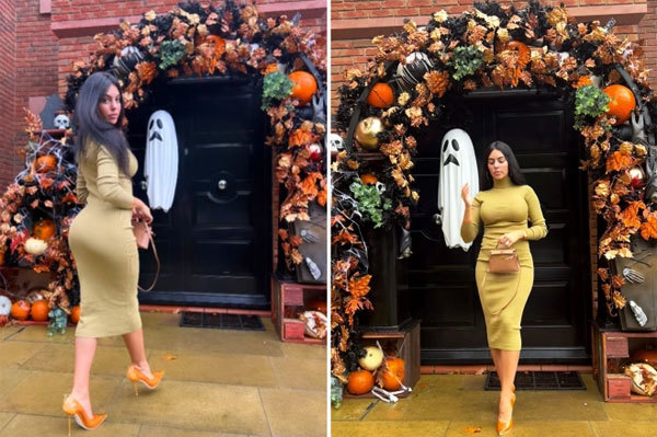 Người đẹp Georgina Rodriguez trang trí nhà dịp Halloween