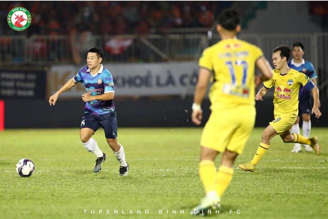 Bình Định mất Hồ Tấn Tài và Văn Thuận sau trận hoà HAGL 1