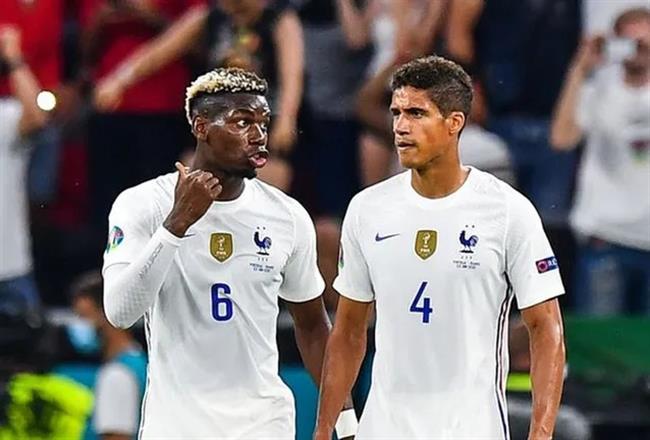 Pogba và Varane Pogba va Varane