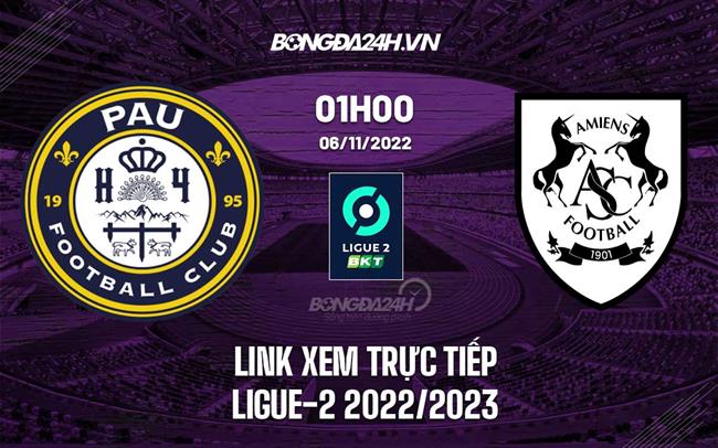 Link xem trực tiếp Pau vs Amiens (Vòng 14 Ligue 2 2022/23) Link xem truc tiep Pau vs Amiens (Vong 14 Ligue 2 2022/23)