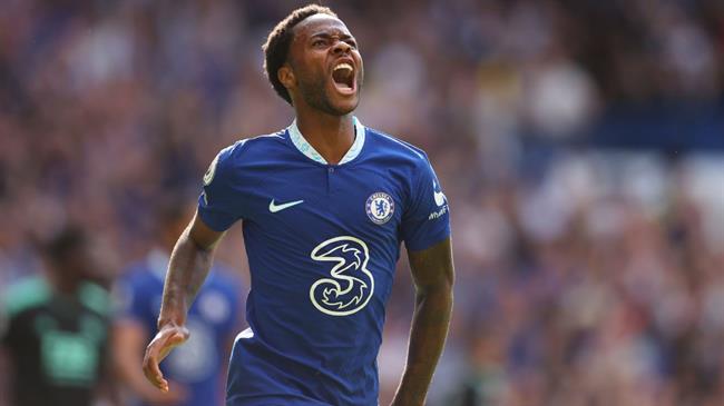 Sterling trong mau ao Chelsea