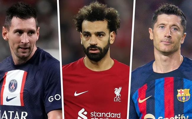 salah messi lewandowski