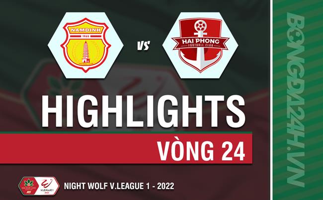 Video Nam Định vs Hải Phòng (Vòng 24 V.League 2022) Video Nam dinh vs Hai Phong (Vong 24 V.League 2022)