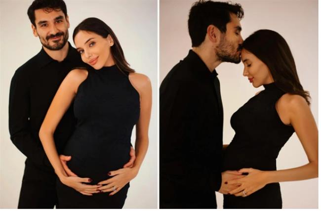 Gundogan và vợ sắp đón con đầu lòng Gundogan va vo sap don con dau long
