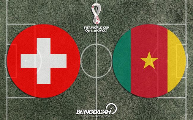 doi hinh Thuy Si vs Cameroon (Bang G World Cup 2022)