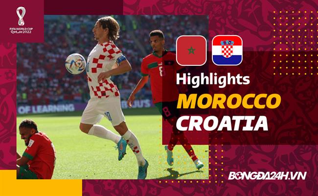 Video Morocco vs Croatia (Bang F World Cup 2022)