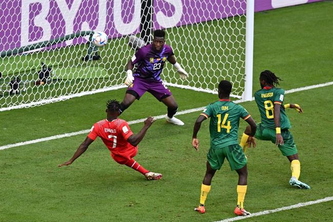 ĐT Cameroon thất bại trước Thụy Sĩ bởi cầu thủCameroon 2