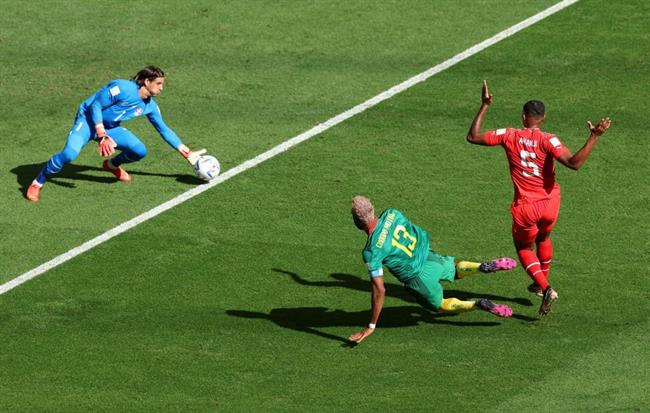 TRỰC TIẾP Phân tích - dự đoán trận đấu Thụy Sĩ vs Cameroon 2 bàn là mức cản 3