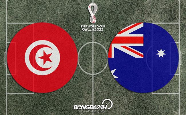 doi hinh Tunisia vs Australia (Bang D World Cup 2022)