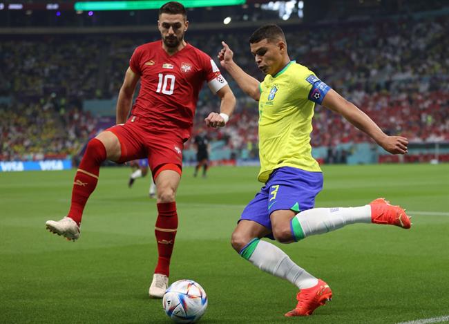 Thiago Silva đáp trả lời nhận xét của HLV Serbia 