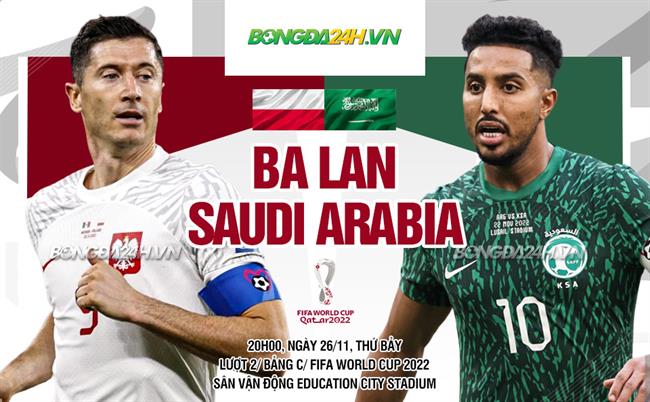 Nhận định Ba Lan vs Saudi Arabia (20h ngày 26/11): Chờ cơn địa chấn tiếp theo